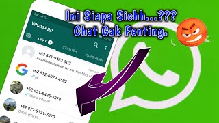 Cara Mengetahui Nama Pemilik Kontak WhatsApp Yang Belum Tersimpan di HP [upl. by Betz950]