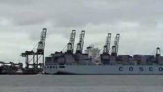 Cosco Hellas At The Port of Felixstowe [upl. by Memory388]