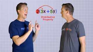 Algebra Basics The Distributive Property  Math Antics [upl. by Barvick]