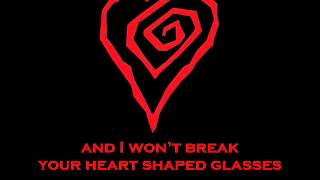 Marilyn Manson  Heart Shaped Glasses instrumental with lyric [upl. by Box]