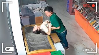 100 Incredible Moments Caught on CCTV Camera [upl. by Fredela]