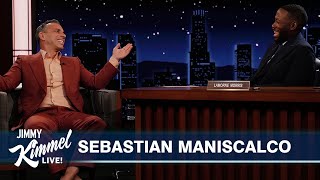 Sebastian Maniscalco on His Kids Watching His StandUp Growing Up in Chicago amp His Dance Moves [upl. by Eimirej]