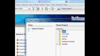 Java prog1 Create netbeans project and download SQLite Manager from firefox web browser [upl. by Pulsifer]