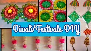 Diwali decoration ideasDiwali Decoration from cardboardHandmade Decor diwalicraftdiy homedecor [upl. by Egdamlat811]