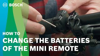 How To  How to change the battery of the Mini Remote [upl. by Berardo]