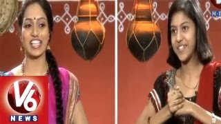 Folk Singer Madhu Priya Exclusive Interview With Teenmaar Racha Ramulamma  V6 News [upl. by Novat8]