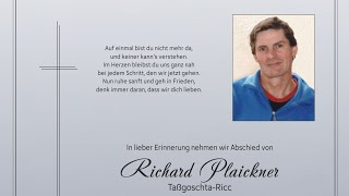 Abschiedsgottesdienst für Richard Plaickner  Mühlwald [upl. by Oah]