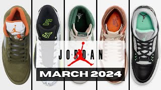 UPCOMING RELEASE Info Date amp Price of Air Jordan in March 2024 [upl. by Ettedo]