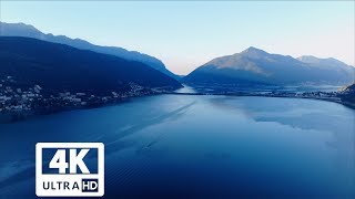 LAGO DI LUGANO meraviglioso in 4K [upl. by Fan]