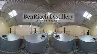 BenRiach Distillery in Speyside  Virtual Reality Tour  Master Of Malt [upl. by Nilra]