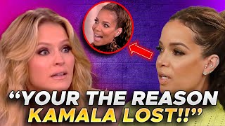 Sunny Hostin The View Host LOSES IT In HEATED ARGUMENT With Sara Haines [upl. by Dianthe]