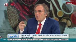 Prof Dr İbrahim Saraçoğlu Ağız sağlığı için adaçayı mutlaka kullanılmalı  A Haber [upl. by Dagall255]