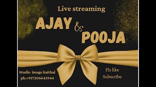 Ajay 💞 Pooja wedding ceremony live stream by studio image kaithal ph7206643944 Manish Malik Titram [upl. by Werdn]