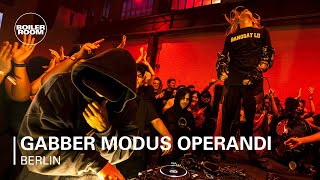 Gabber Modus Operandi  Boiler Room Festival Berlin Third Space [upl. by Aivart]