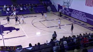 Arcola High School vs Arthur Okaw Christian Womens Varsity Basketball [upl. by Nesilla]