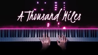 Vanessa Carlton  A Thousand Miles  Piano Cover with Strings with Lyrics amp PIANO SHEET [upl. by Anigroeg66]