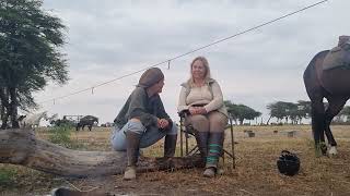 Paardenpas interview Jo Westermark Kaskazi Horse Safari Tanzania [upl. by Leiba]