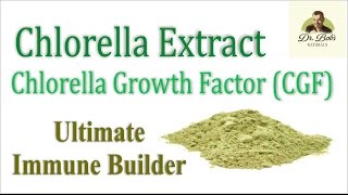 One Key to Longevity Chlorella Growth Factor CGF [upl. by Mosenthal]