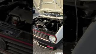 🔥 Volkswagen Golf MK2 19TDI Engine Swap  Wörthersee 2022 [upl. by Polak]