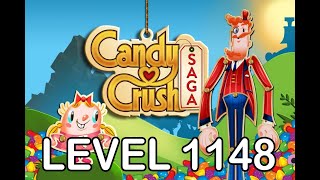 Candy Crush Saga Level 1148  AppLevelHelpercom [upl. by Yentterb]