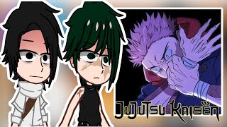 Jujutsu Kaisen React To Future  Jujutsu kaisen  Gacha React [upl. by Ademla335]