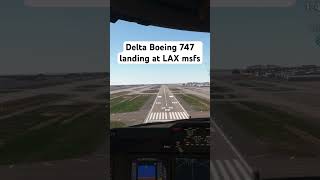 Where shall I land next aviation mfs boeing747 msfspilot commercialaircraft landing [upl. by Nnaoj]