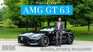 The 2024 MercedesAMG GT 63 Coupe the most anticipated vehicle of the year [upl. by Gardas]