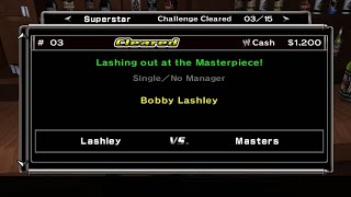 LASHING OUT AT THE MASTERPIECE CHALLENGE 03 SMACKDOWN VS RAW 2007 SUPERSTAR CHALLENGE [upl. by Rivera563]