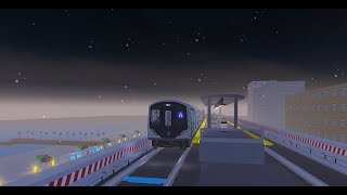 Roblox Transit City 3 Line AC game made by transitcity [upl. by Lisandra]