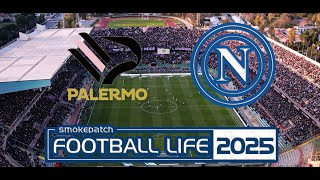 SP Football Life 2025  Palermo vs Napoli Lega Master [upl. by Hilleary]