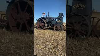 Rumely Oil Pull Model W Plowing at Reynolds tractor vintage antique plowing farming pioneer [upl. by Nadaba399]