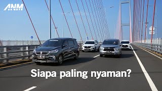 Adu mobil 7seater terpopuler di Indonesia Ertiga Hybrid Xpander Veloz dan BRV [upl. by Eberhard]