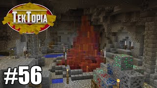 TekTopia 56  Earth Crystal amp The Mines Minecraft Villager Mod [upl. by Tranquada]