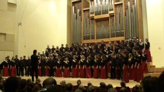 Stellenbosch University Choir 2010 Borgoroditse Devo Ave Maria  Sergey Khvoshchinsky [upl. by Brink389]