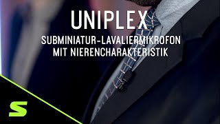 Shure UniPlex SubminiaturLavaliermikrofon mit Nierencharakteristik [upl. by Nivrac]