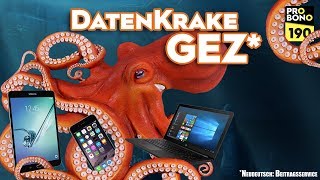 Datenkrake GEZ Beitragsservice mit Daten bezahlen probono Magazin [upl. by Harlow]