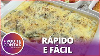 Receita de filé de sobrecoxa gratinado simples e prático [upl. by Stauder]