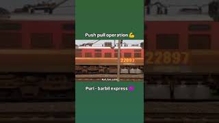 Push pull operation 💪 Puri barbil express 😈 skipping retanga phatak [upl. by Nathanoj]