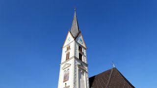 Nenzing Vorarlberg Geläute der Pfarrkirche zum hl Mauritius [upl. by Seto]