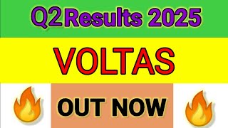 VOLTAS Q2 results 2025  VOLTAS results today  VOLTAS Share News VOLTAS Share latest news FolioFN [upl. by Noreik169]