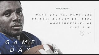 Previously Livestreamed on 8232024  Warriors vs Panthers  Warriorville Stadium [upl. by Yclehc]