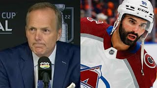 Kadri Game 4 OT Goal Jon Cooper HYPOCRITE Avalanche vs Lightning Post Game Stanley Cup Finals NHL [upl. by Tessy]