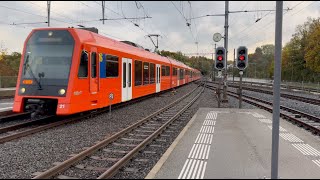 Bahnverkehr in Worblaufen 02112023 [upl. by Ramona]