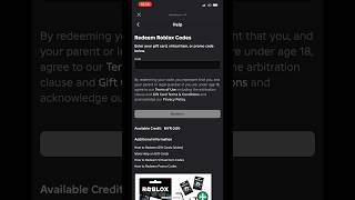 How to redeem roblox coderoblox [upl. by Yemrej]