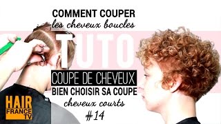 Comment couper les cheveux ondules crepus frises HAIR France TV [upl. by Aihc]