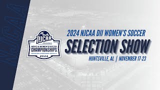 2024 NJCAA DII Womens Soccer Selection Show  Huntsville AL [upl. by Silsbye713]