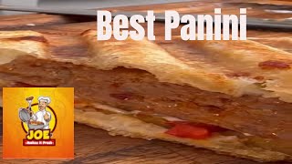 How To Make The Best Panini Sandwich food recipes cooking [upl. by Atikan]