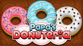 Papas Donuteria Full Gameplay Walkthrough [upl. by Ijar692]