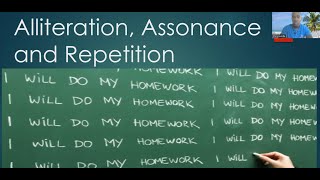 Alliteration Assonance and Repetition [upl. by Post11]