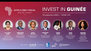 Webinaire Invest In Guinée  2024 [upl. by Tloh489]